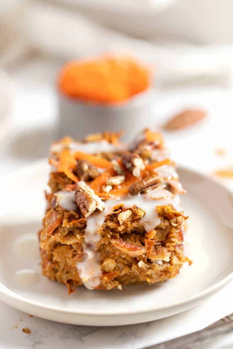 Carrot Cake Baked Oatmeal