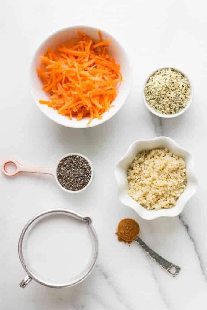 All you need are a few simple ingredients to make this amazing CARROT CAKE chia pudding!