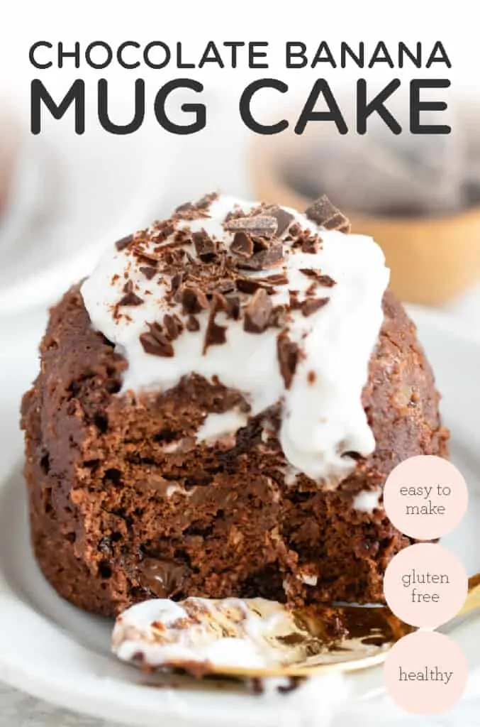 Easy Chocolate Banana Mug Cake