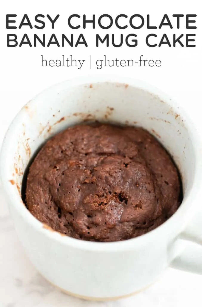 Easy Chocolate Banana Mug Cake