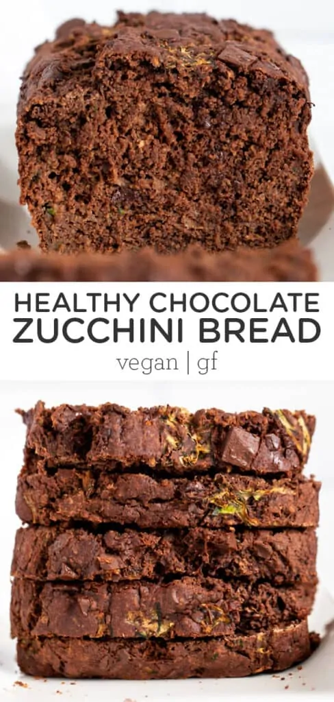 Healthy Chocolate Zucchini Bread