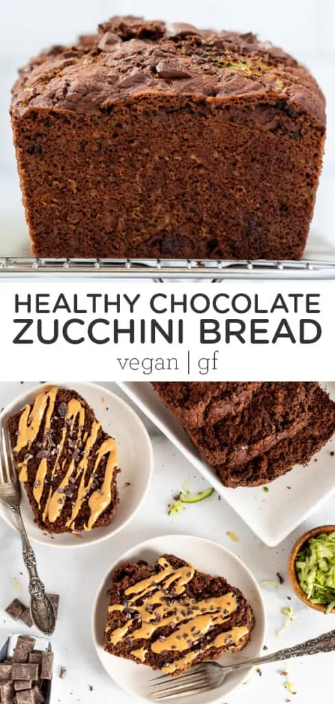 Healthy Chocolate Zucchini Bread