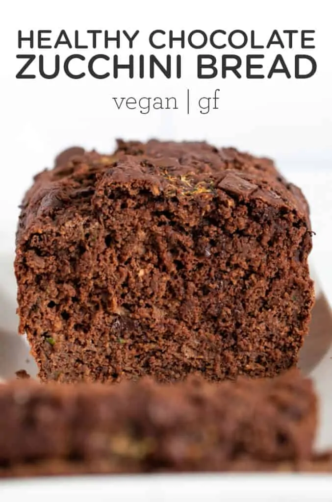 Healthy Chocolate Zucchini Bread