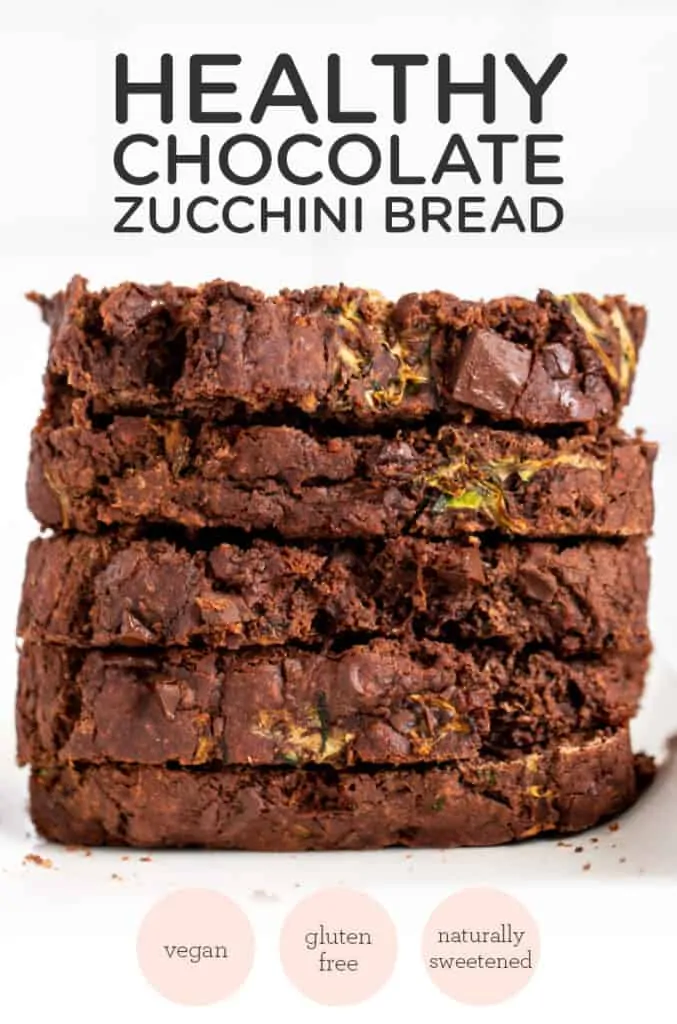 Healthy Chocolate Zucchini Bread