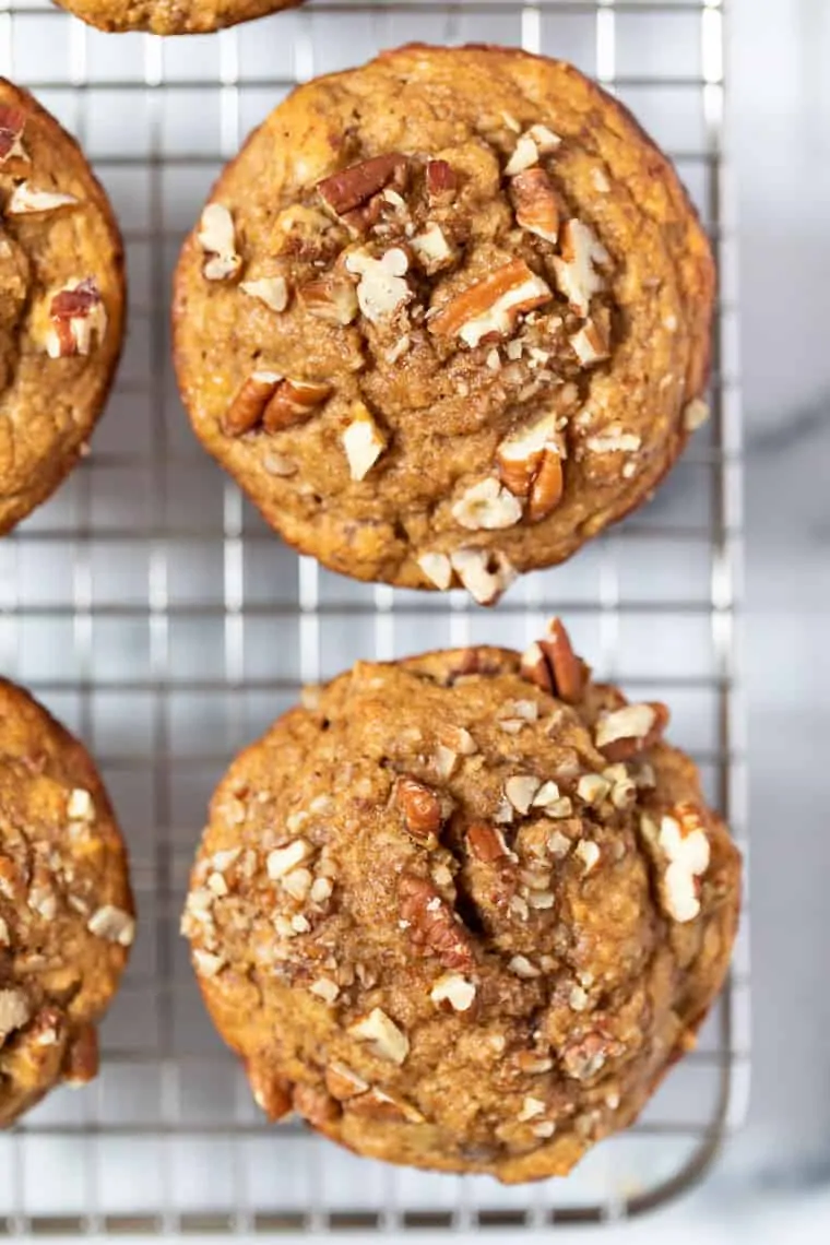 Coconut Flour Banana Muffins