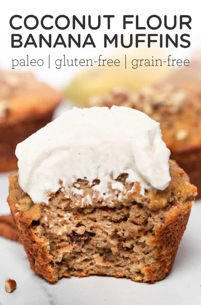 Coconut Flour Banana Muffins Gf Paleo Simply Quinoa