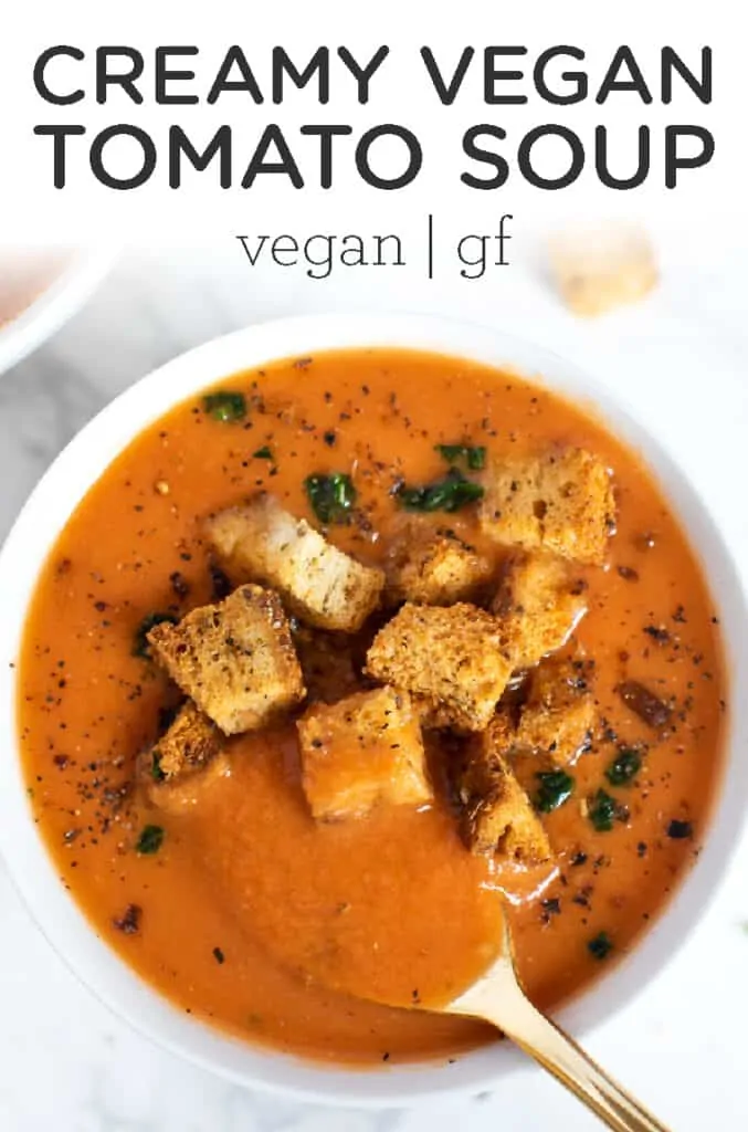 Creamy Vegan Tomato Soup