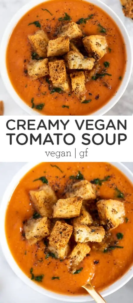 Creamy Vegan Tomato Soup