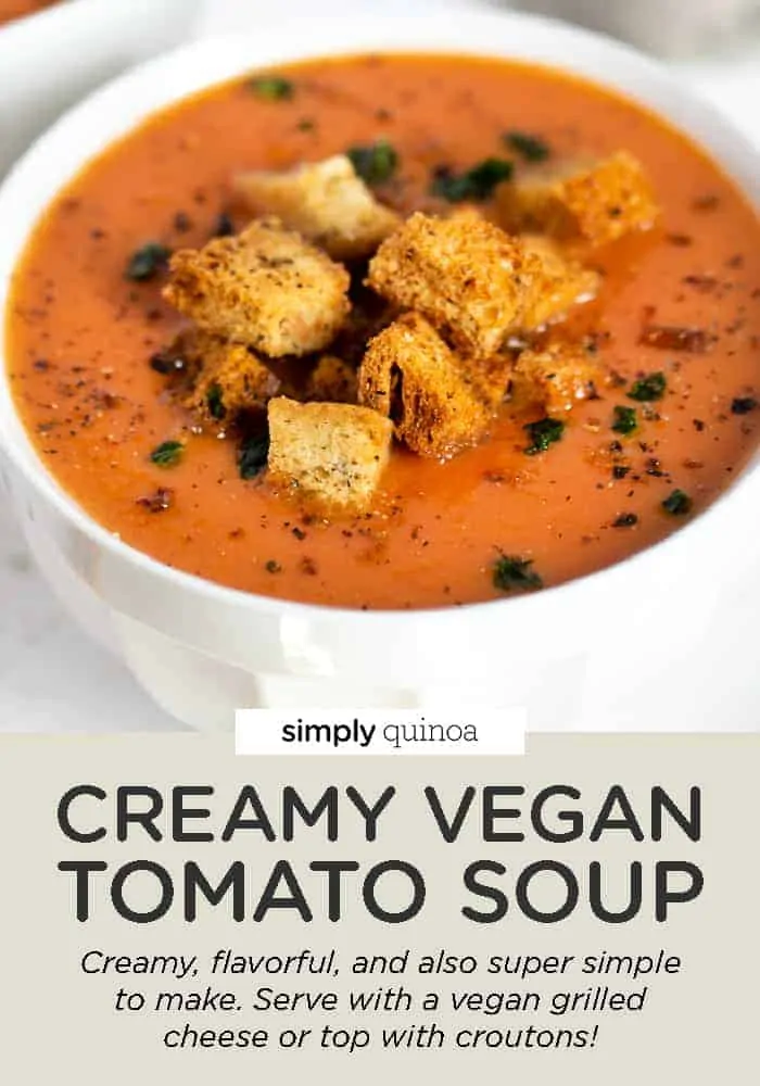 Creamy Vegan Tomato Soup