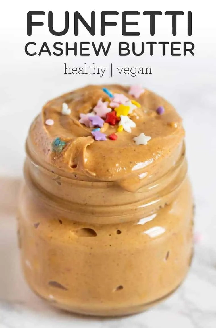 Funfetti Cashew Butter