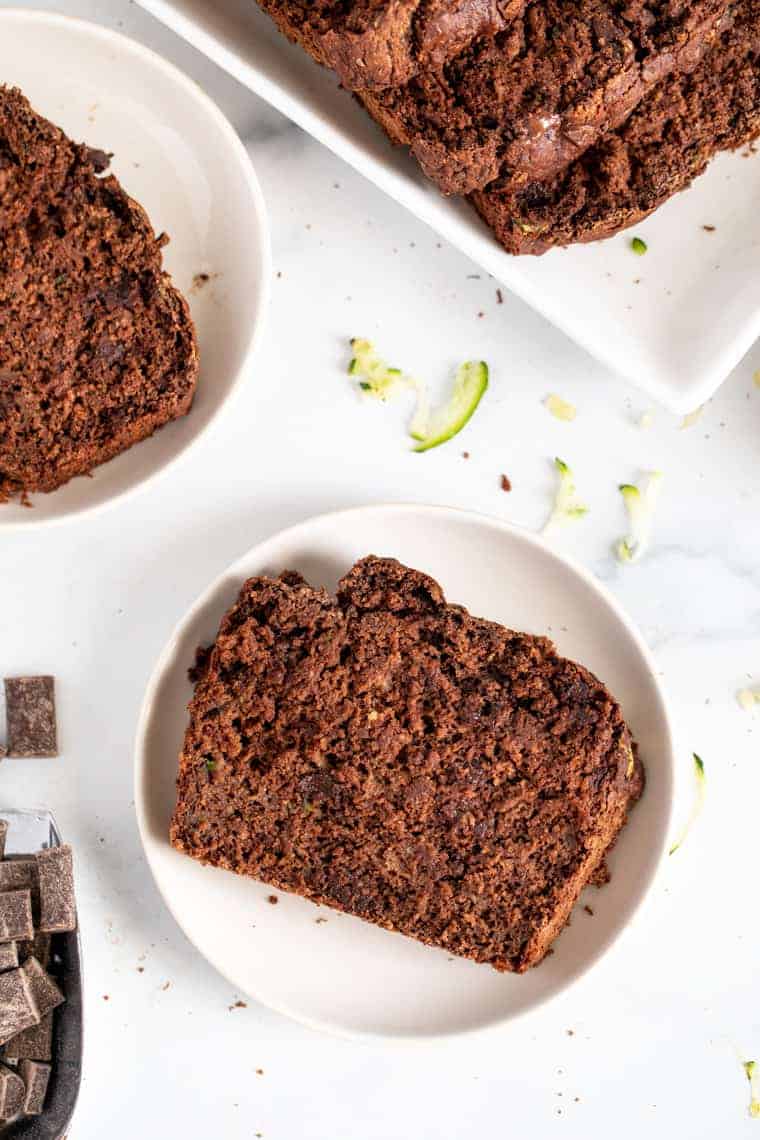 Gluten-Free Zucchini Bread with Chocolate