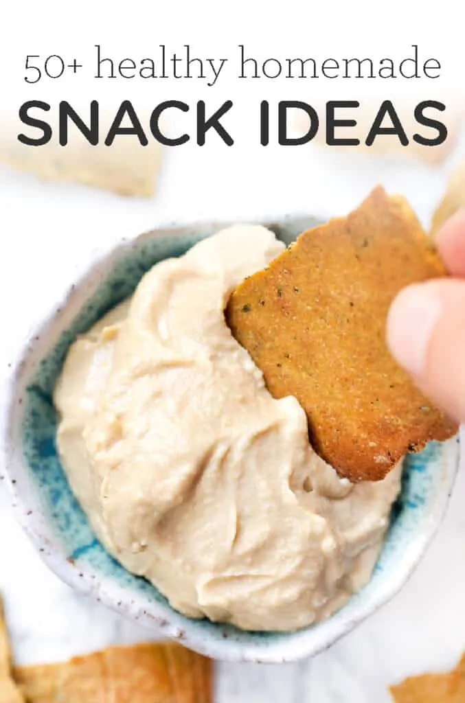 50+ Healthy Homemade Snack Ideas