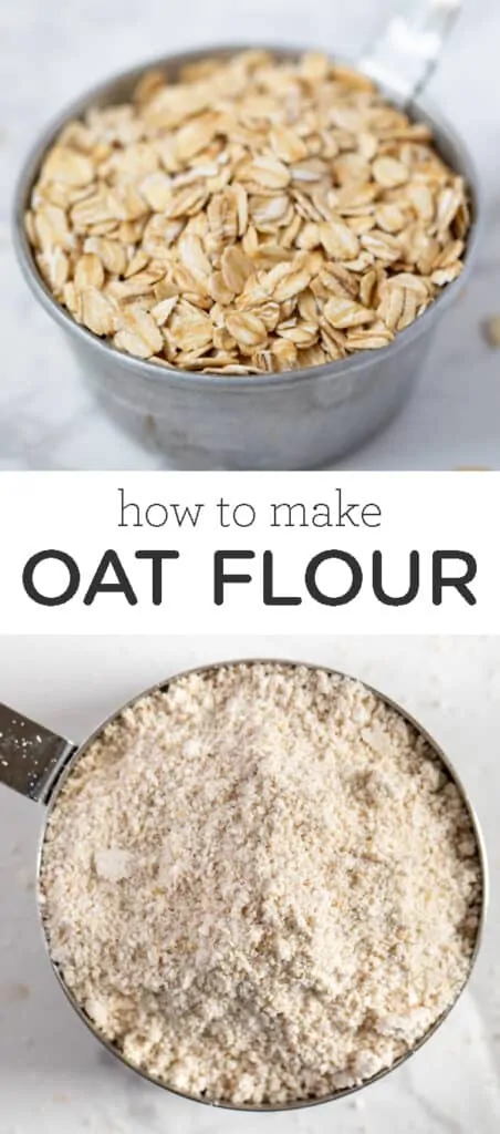 How to Make Oat Flour