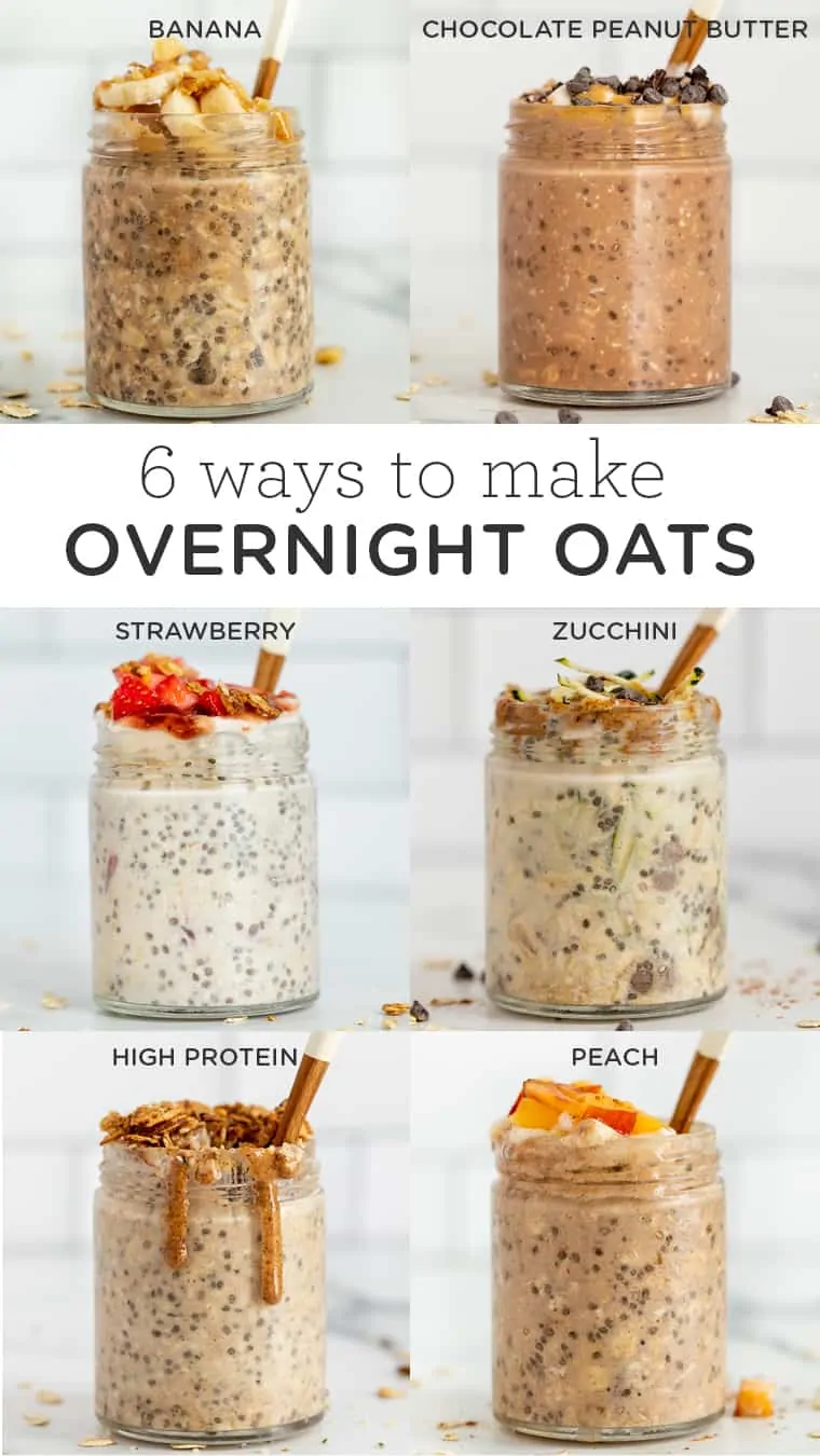Breakfast Meal Prep: Overnight Oats Master Recipe