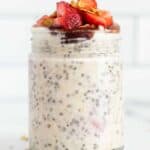 Overnight Oats Recipes with Strawberries