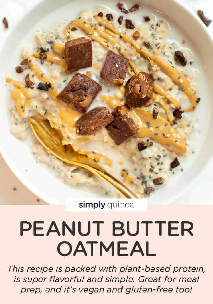 High-Protein Peanut Butter Oatmeal