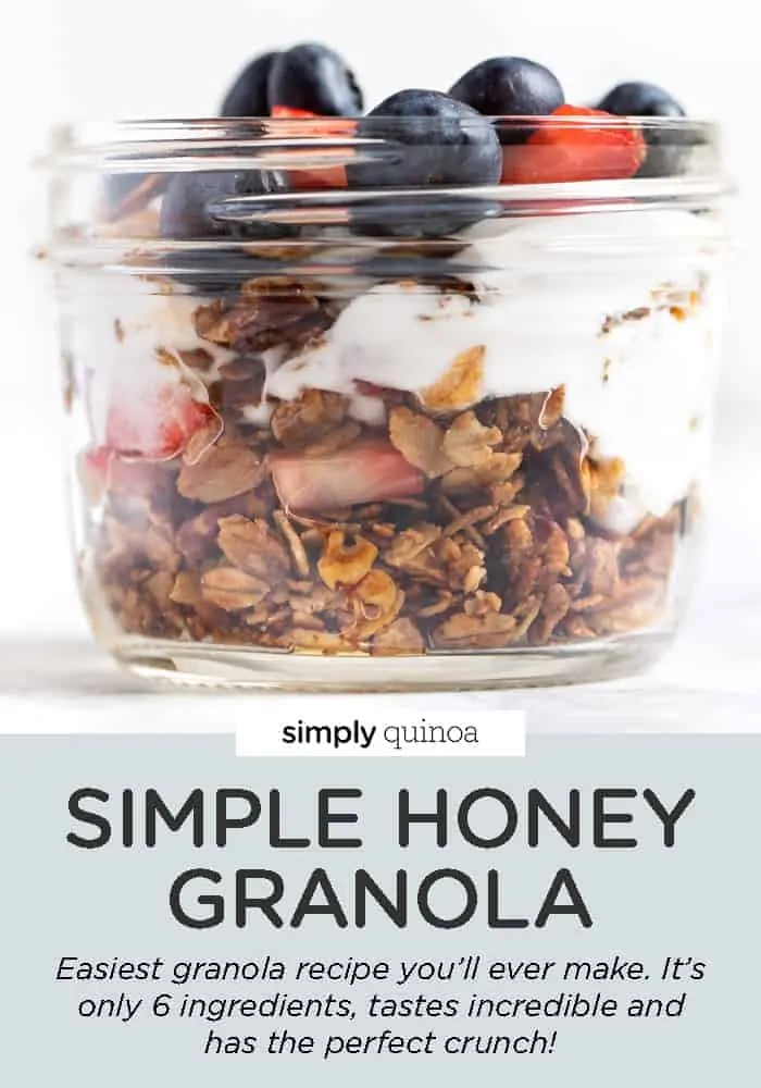 Simple Honey Granola