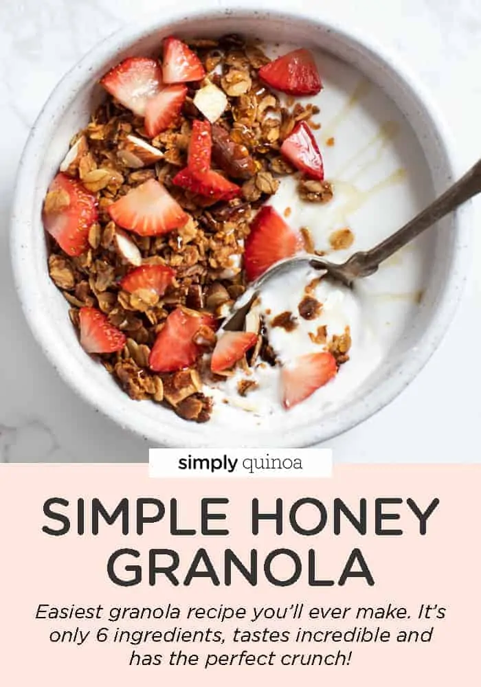 Simple Honey Granola