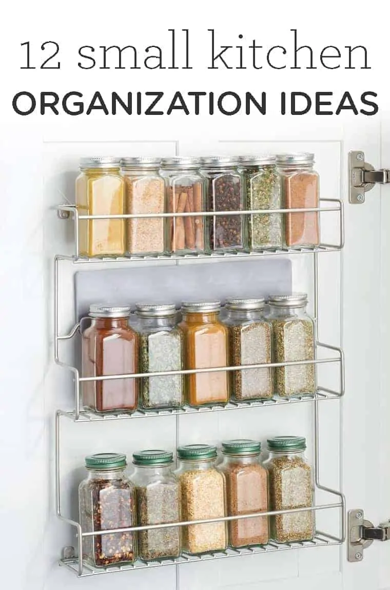 12 Small Kitchen Organization Ideas, How To Organize Things In A Small Kitchen