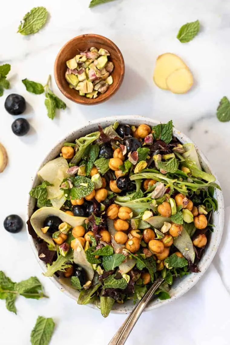 Summery Spring Mix Salad Recipe