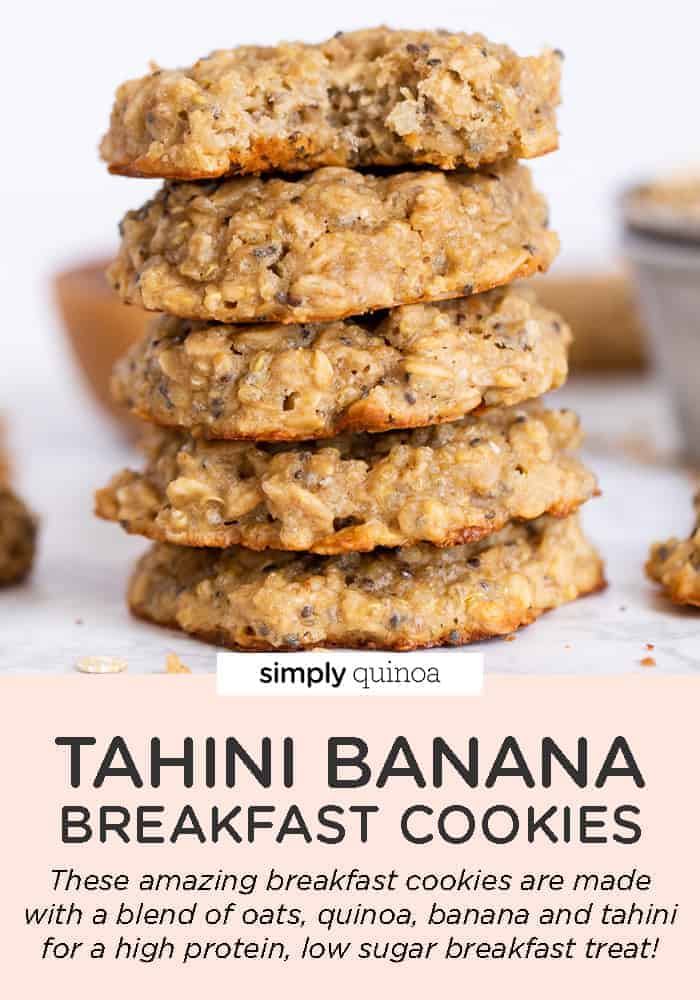 Tahini Banana Breakfast Cookies {Vegan & GF} Simply Quinoa