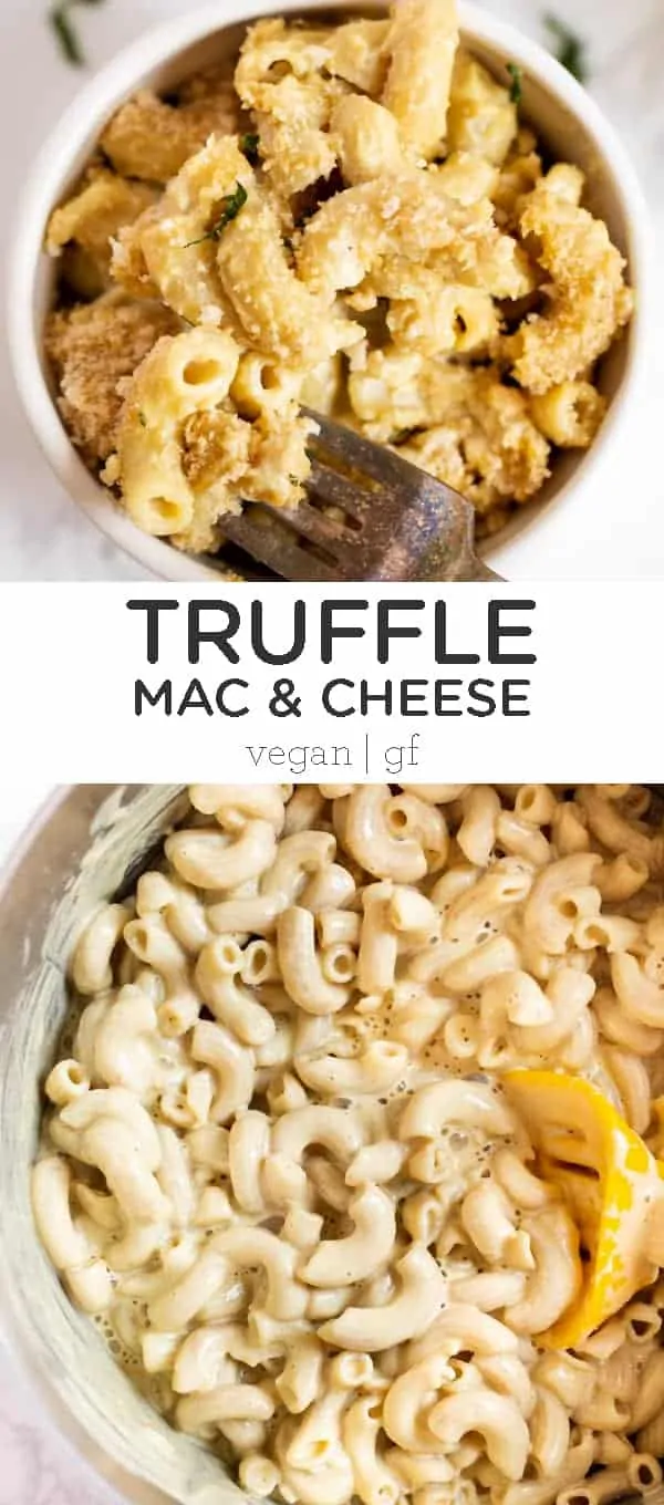 Vegan Truffle Mac and Cheese