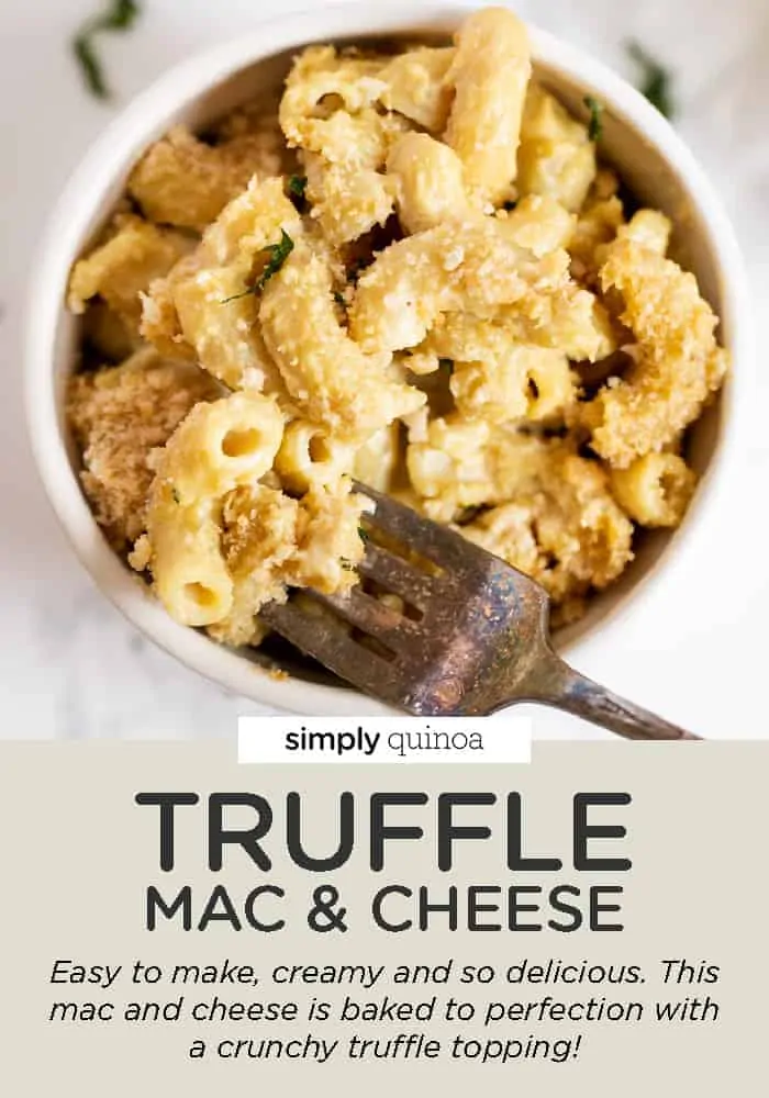 Vegan Truffle Mac and Cheese