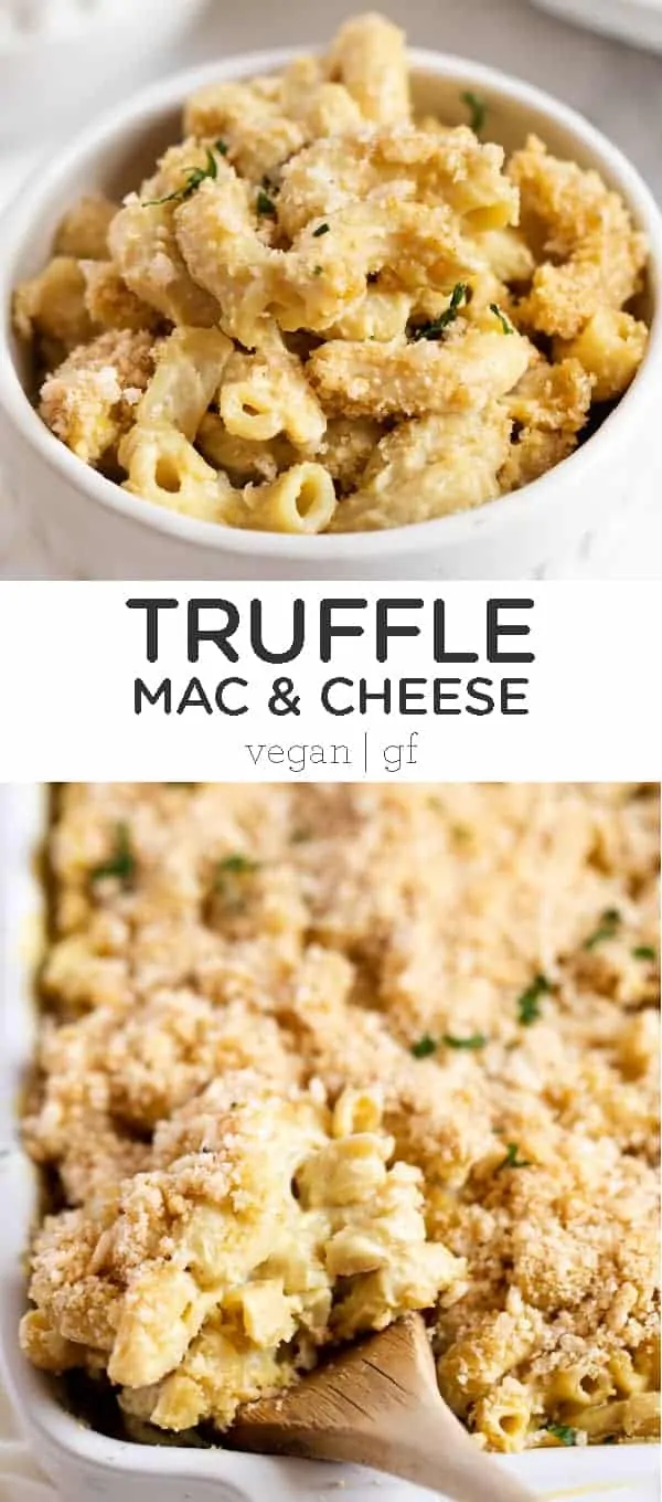 Vegan Truffle Mac and Cheese