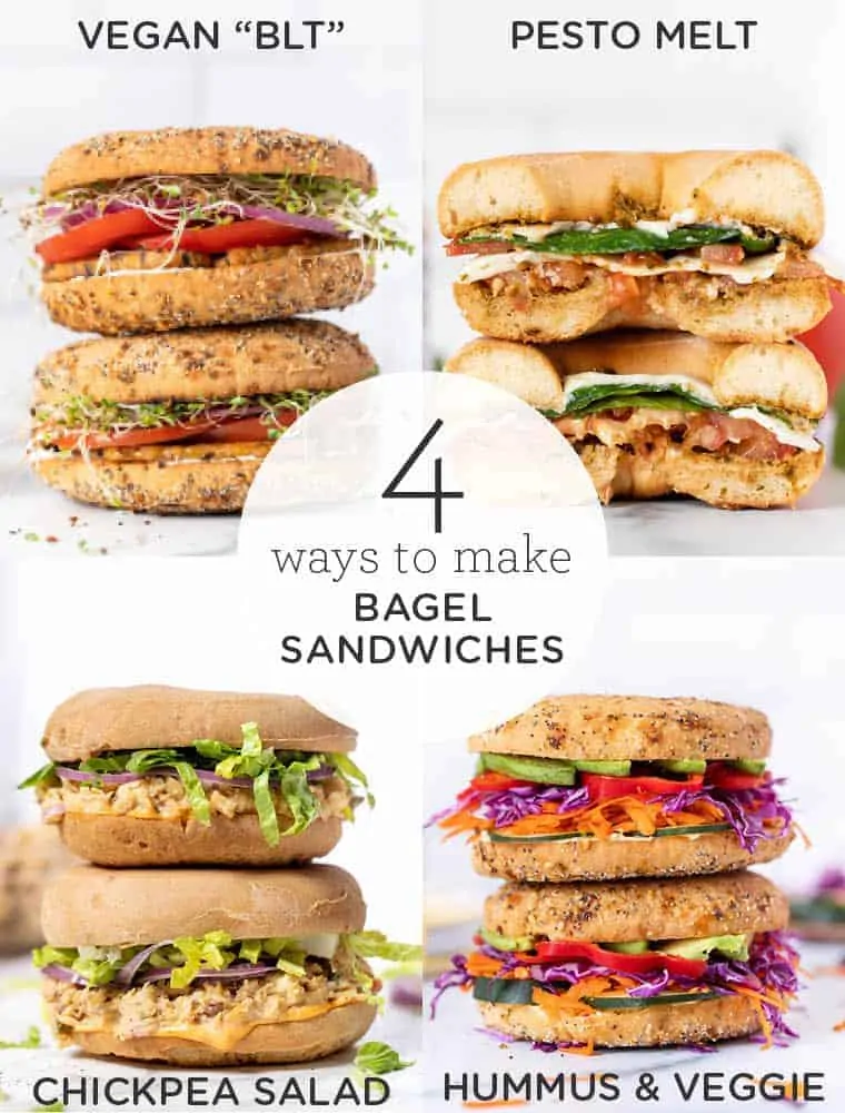 Bagel Sandwich Ideas for lunch