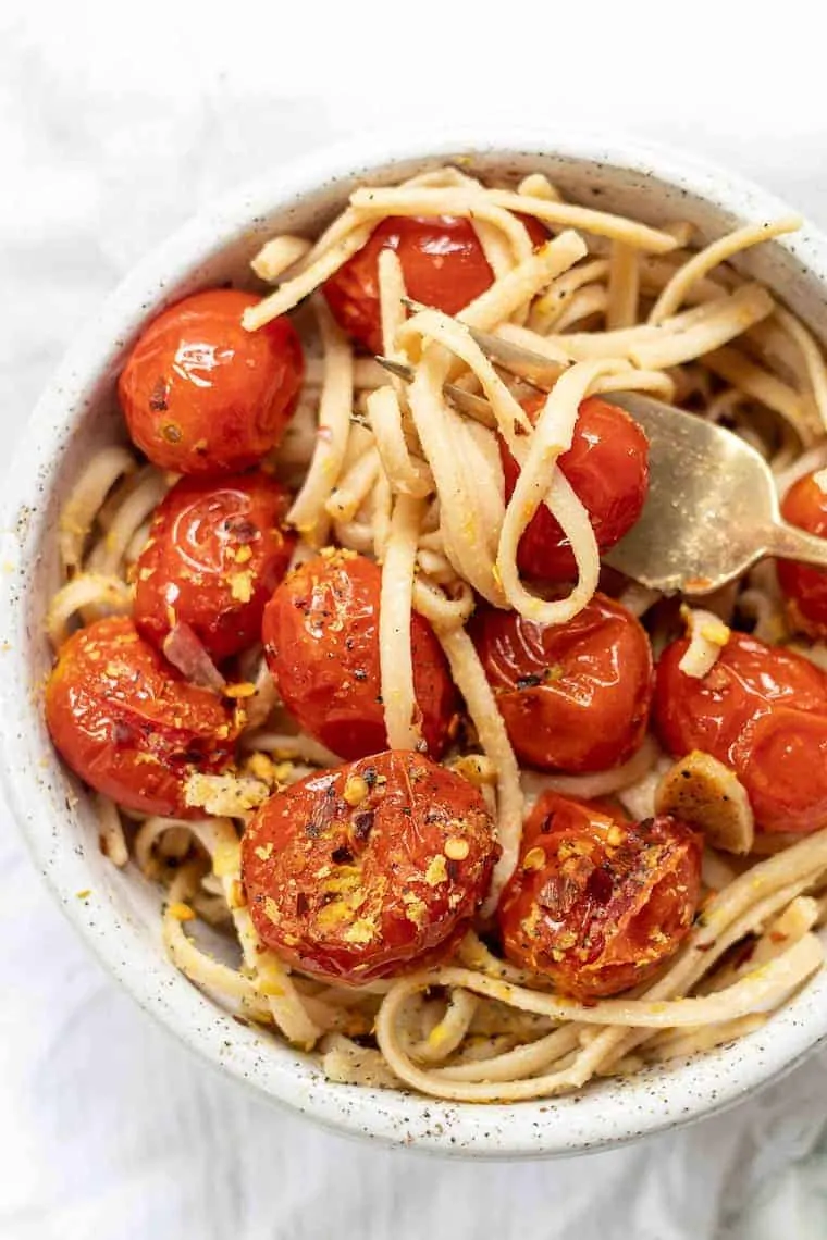 Roasted Cherry Tomato Pasta