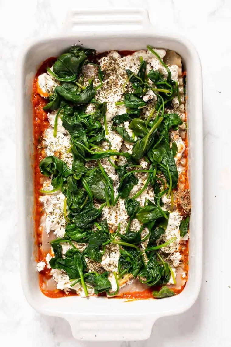 How to make Vegan Spinach Lasagna
