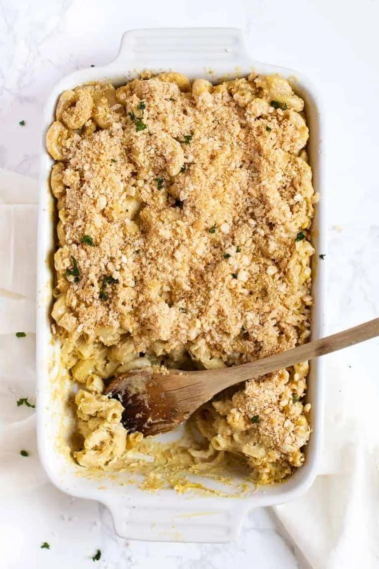 Easy Truffle Mac and Cheese Vegan Gluten-Free