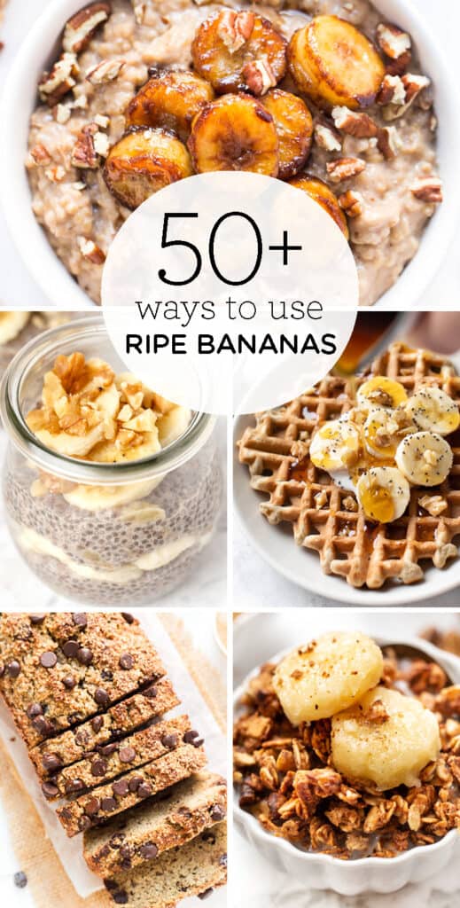 50+ Ways to Use Ripe Bananas