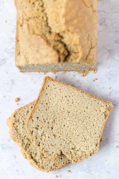 Gluten-Free Yeast-Free Quinoa Bread