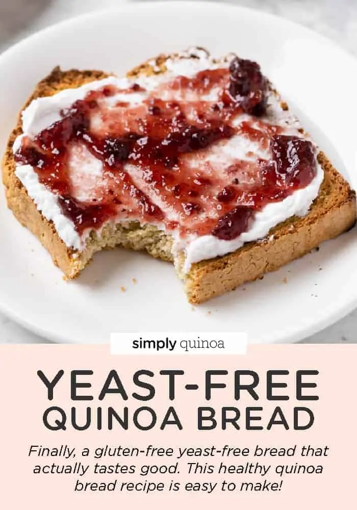 Yeast-Free Gluten-Free Quinoa Bread