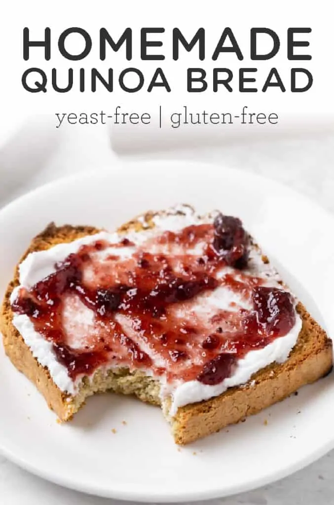 Yeast-Free Gluten-Free Quinoa Bread