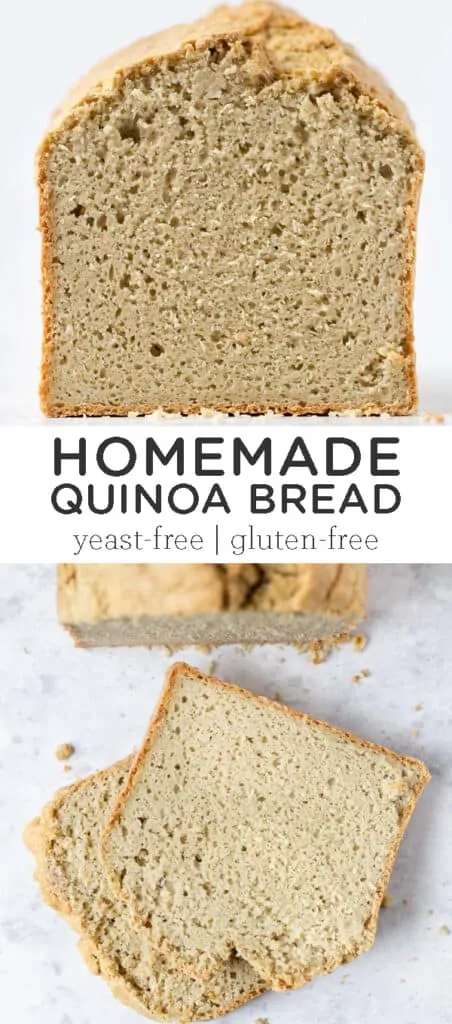 Yeast-Free Gluten-Free Quinoa Bread