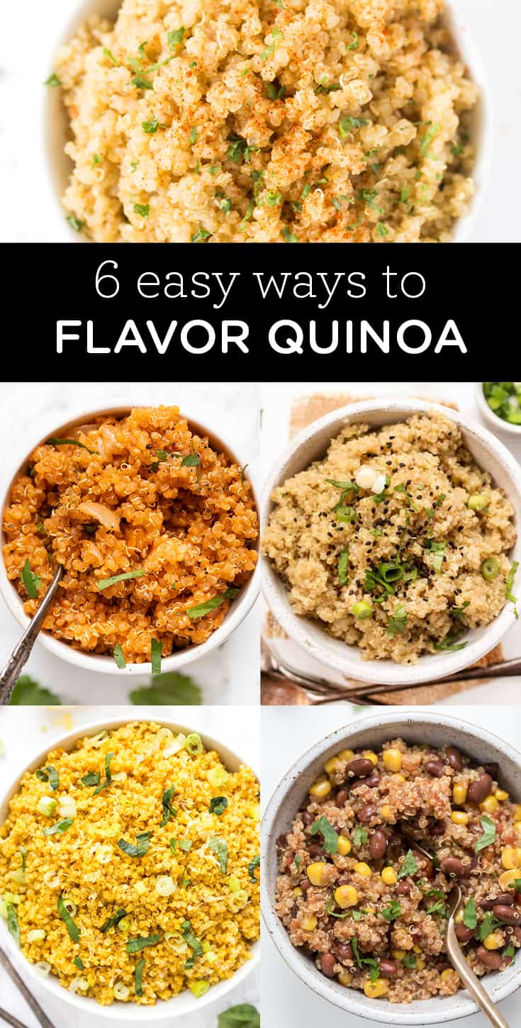How to Flavor Quinoa {6 Easy Ways!} Simply Quinoa