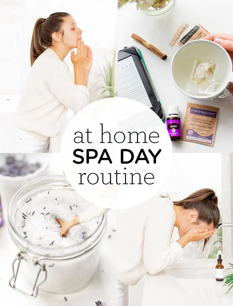 At Home Spa Day Routine
