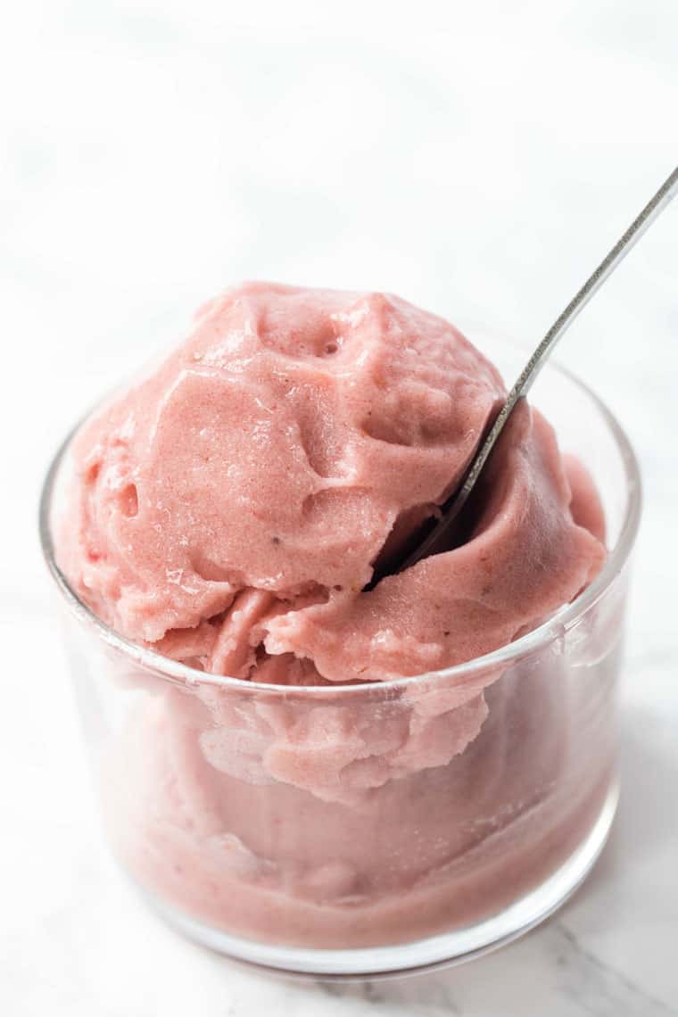 Strawberry Banana Ice Cream Recipe