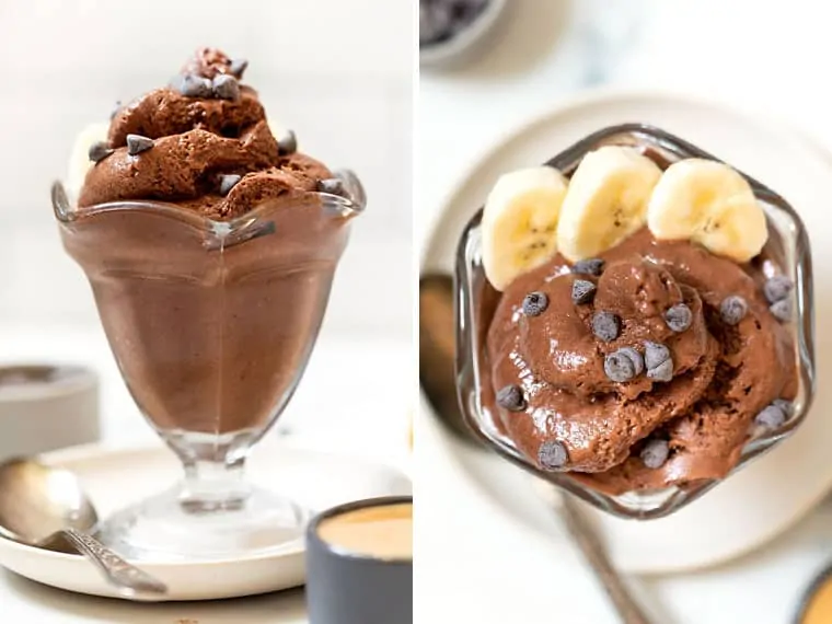 Chocolate Soft Serve Ice Cream