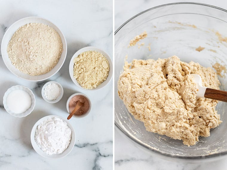 Ingredients for Homemade Gluten-Free Biscuits