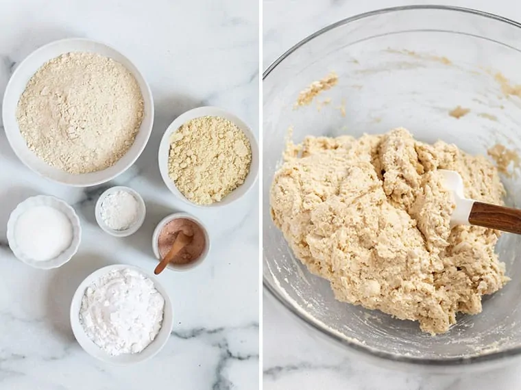 Ingredients for Homemade Gluten-Free Biscuits