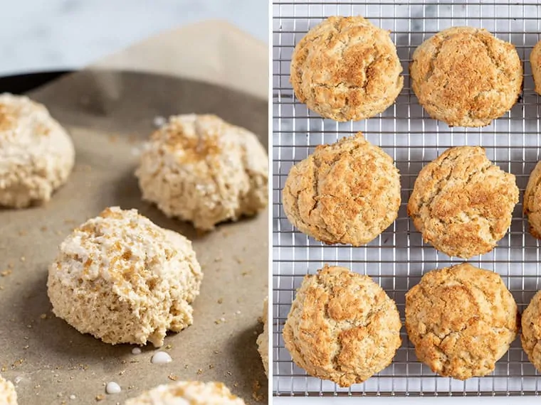 Fluffy Gluten-Free Vegan Biscuits