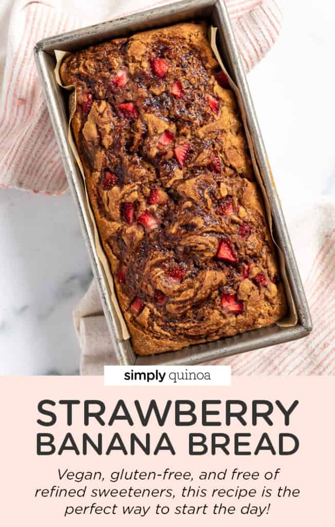 Strawberry Banana Bread