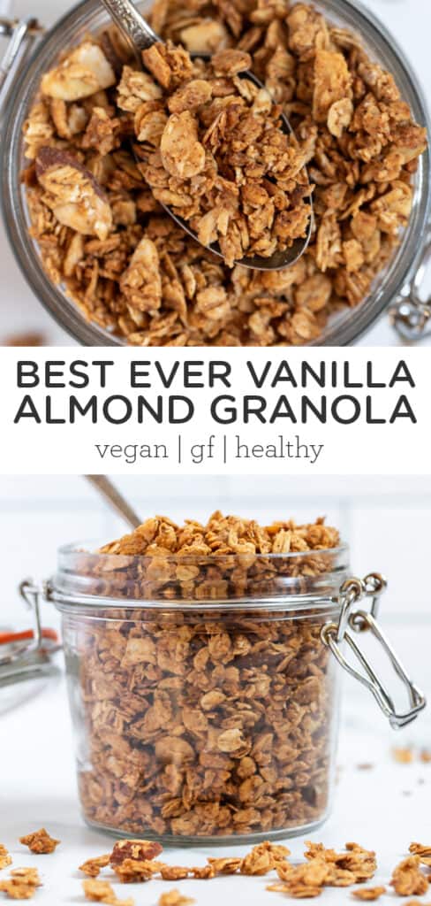 Best Ever Vanilla Almond Granola