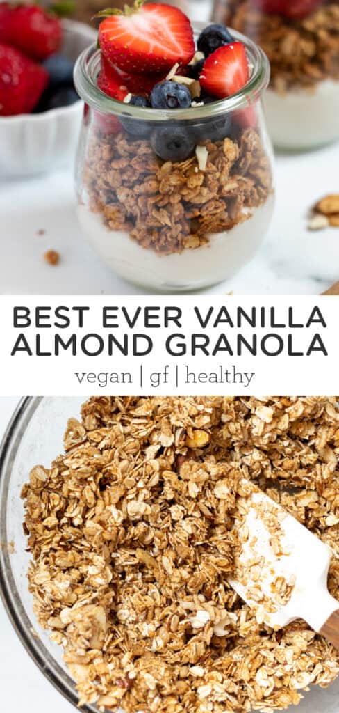 Best Ever Vanilla Almond Granola