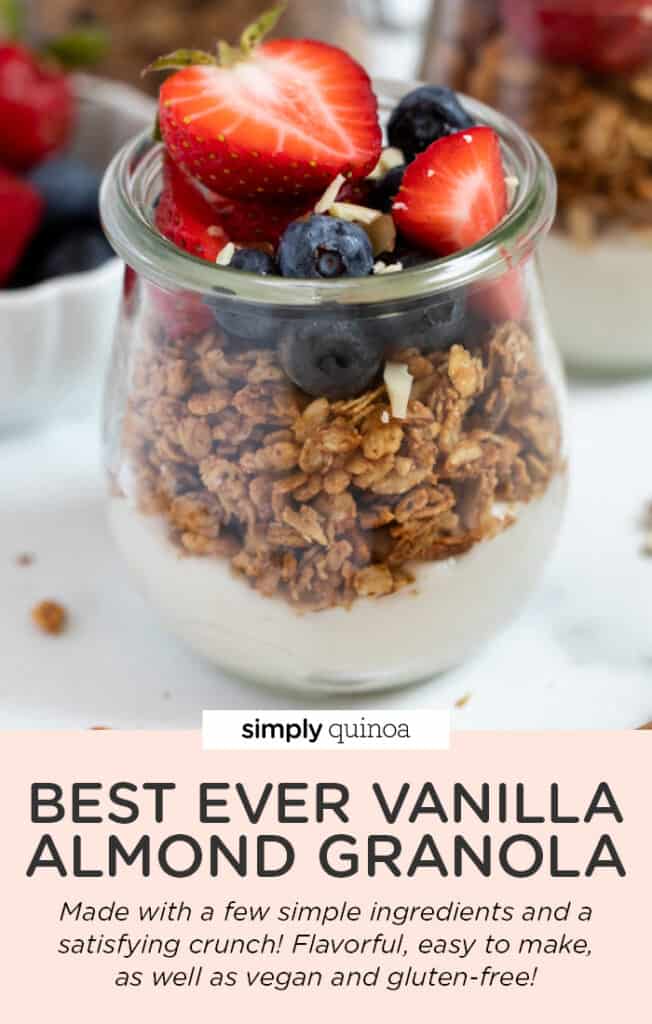 Best Ever Vanilla Almond Granola