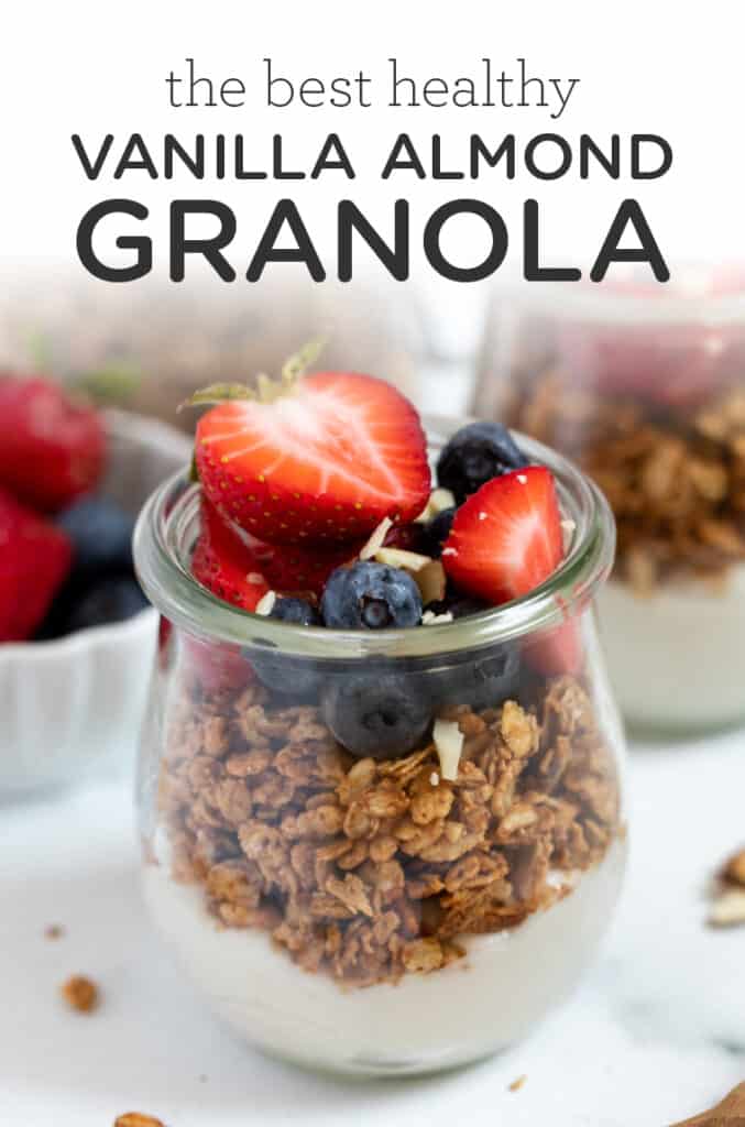 The BEST Vanilla Almond Granola {Vegan & GF!} Simply Quinoa