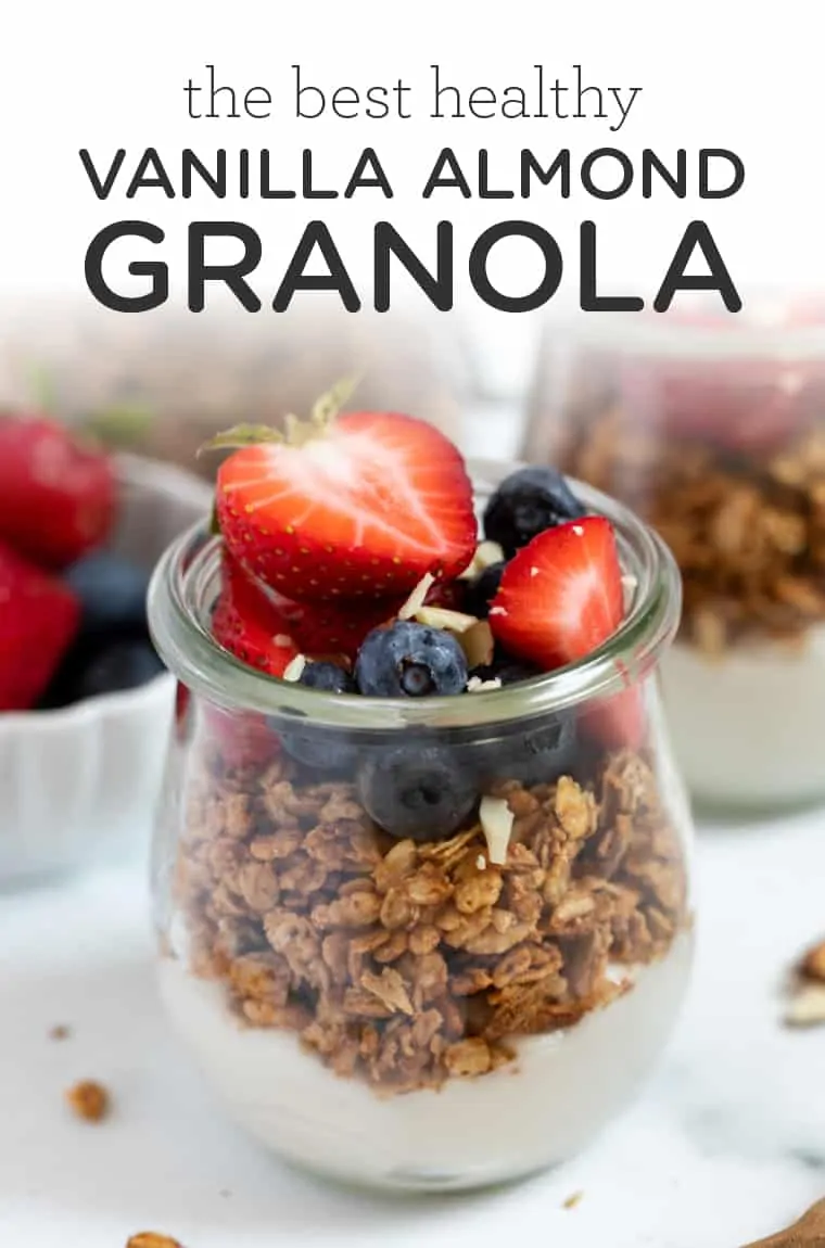 Best Ever Vanilla Almond Granola